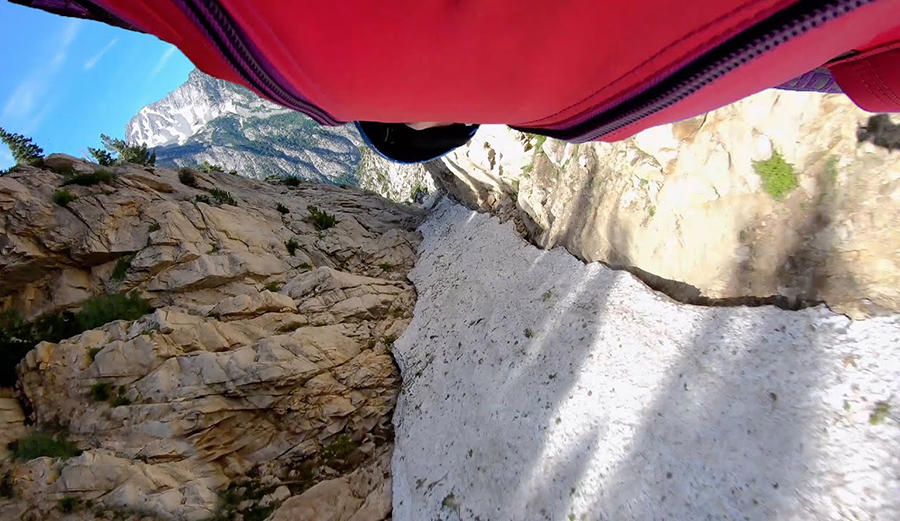 Watch a Gnarly Wingsuit Flight Through Tight Canyon Just Outside Salt Lake City