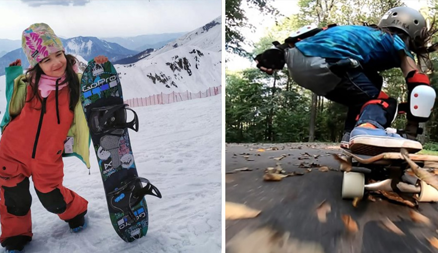 Meet 6-Year-Old Boardsports Phenom Vasilisa Ermakova