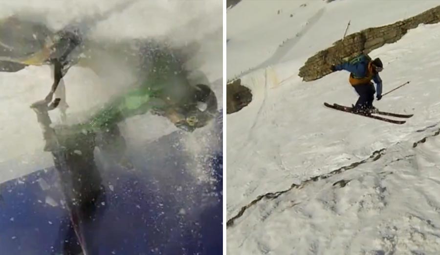 This Is What It's Like Following Candide Thovex on Skis
