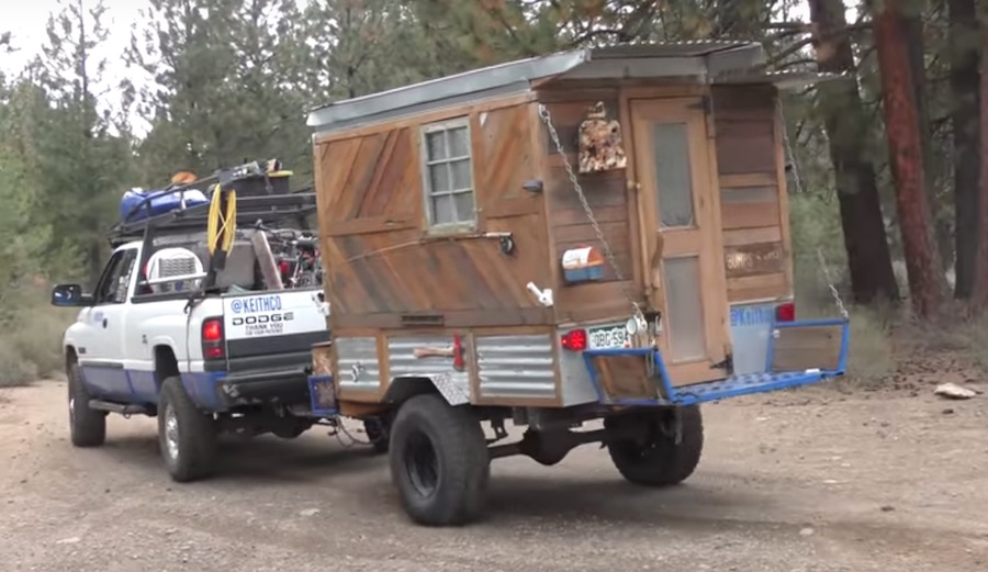 This Tiny Home on a Trailer is a Dirtbag Palace