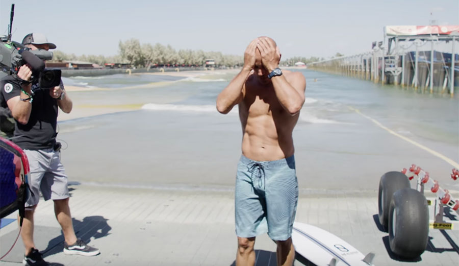 Kelly Slater at Surf Ranch