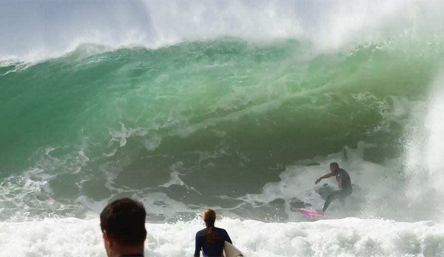Mick Fanning surfing Snapper Rocks