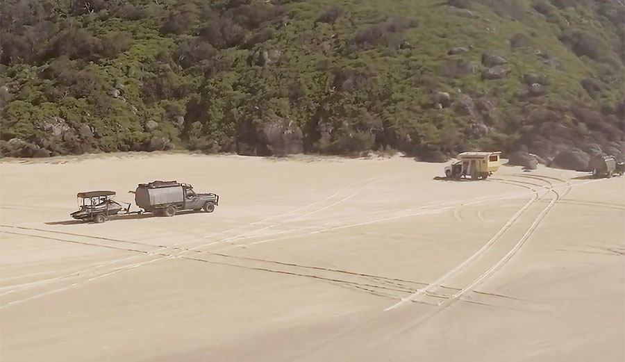 Surf trucks in Australia