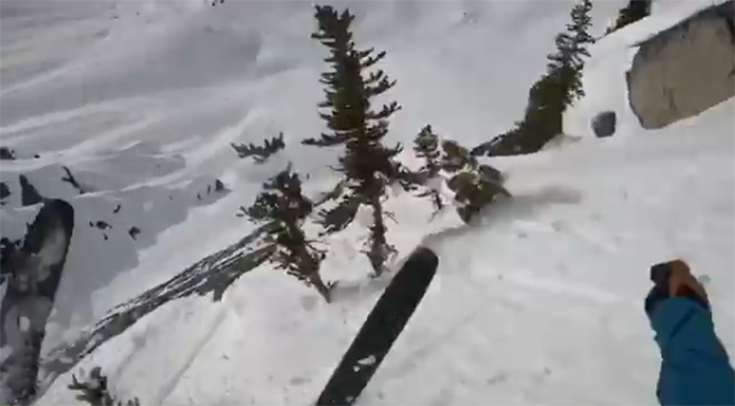 This Wipeout From Skier Stan Rey Is as Scary as They Come
