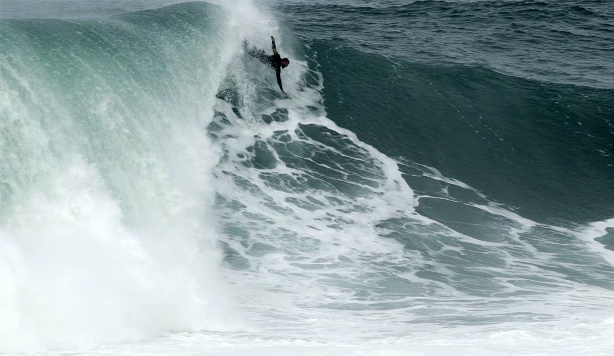 Kalani, Nazare, bodysurfing,