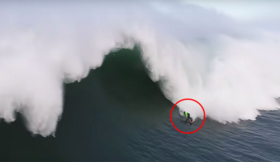 Carlos Burle big wave surfing