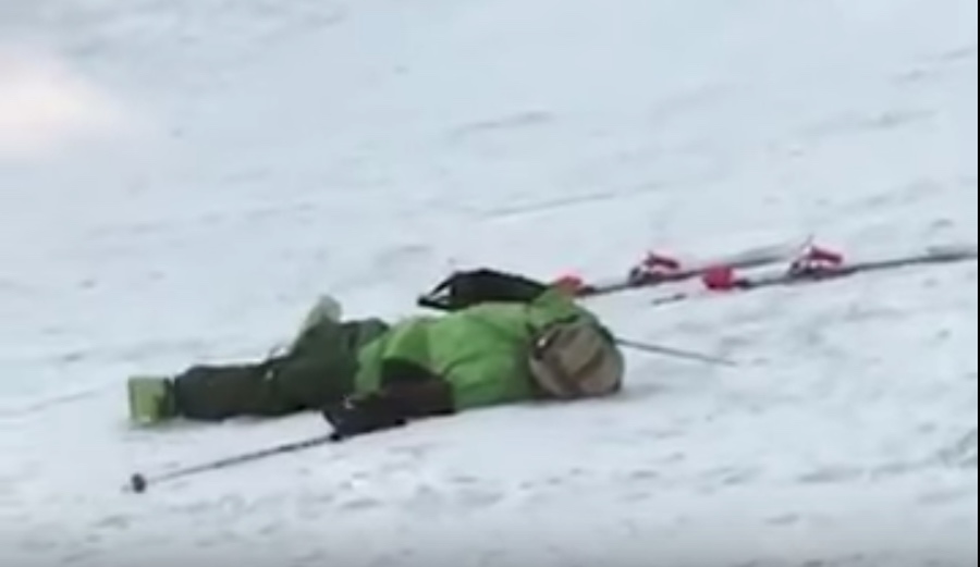 Getting Wasted and Riding Snow Don't Mix: This Skier Shows You Why