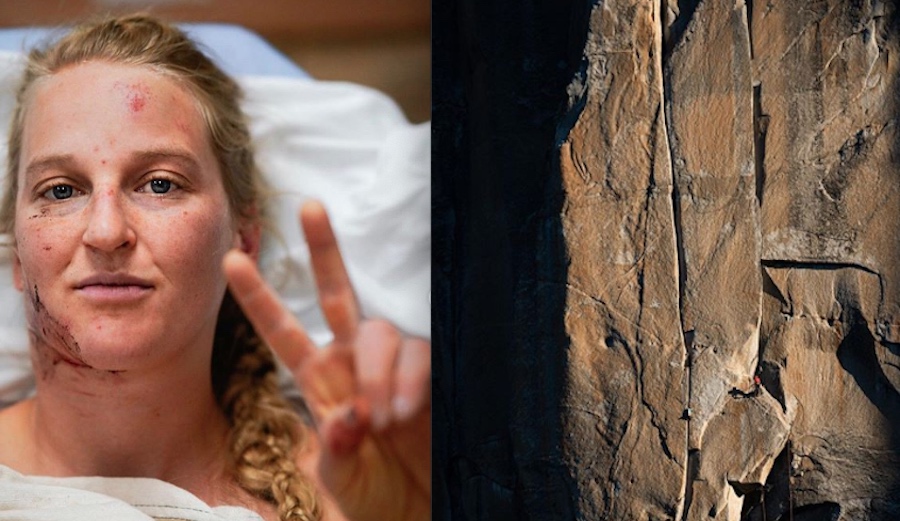 Climber Emily Harrington Takes Scary Fall on El Capitan; Credits Alex Honnold With Rescue