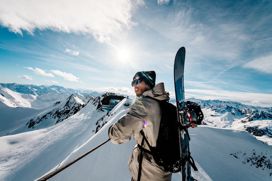 These Snowboarders Used the Train in to Ride Powder All Over Switzerland