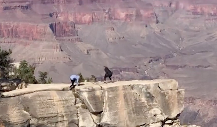 This Hiker Nearly Plummeted to Her Death on the Rim of the Grand Canyon