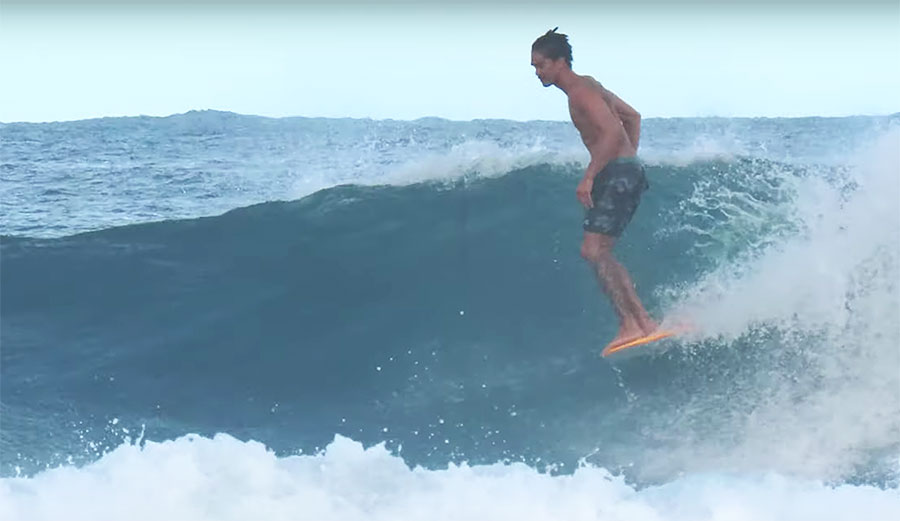 Longboarding in Hawaii