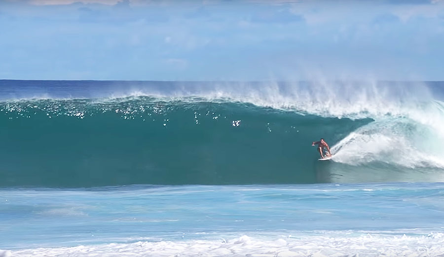 Surfing at off the wall