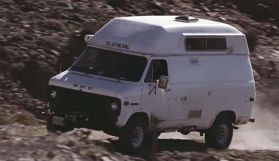 Van in Mexico