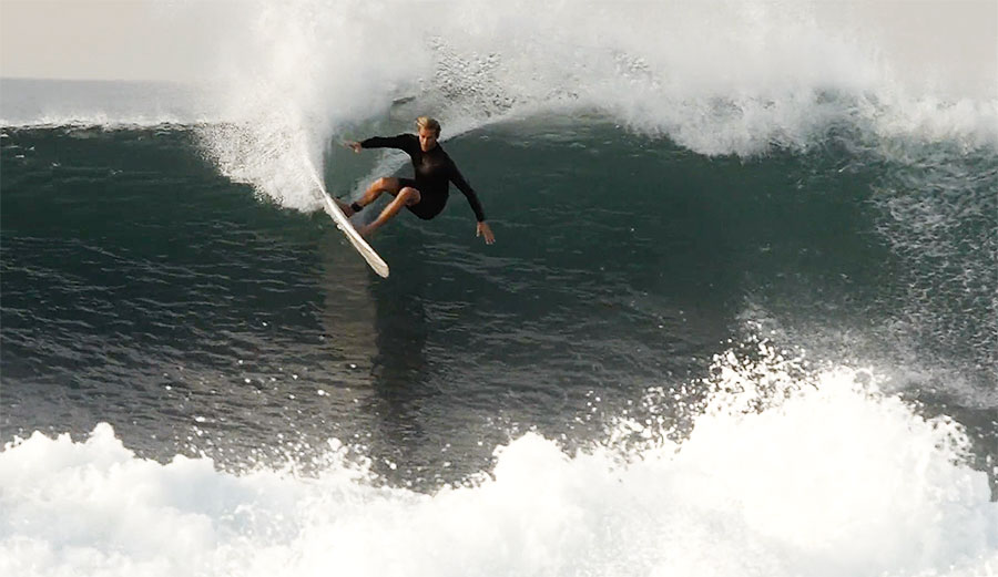 Torren Martyn surfing
