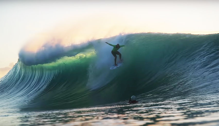 Pipeline surfing