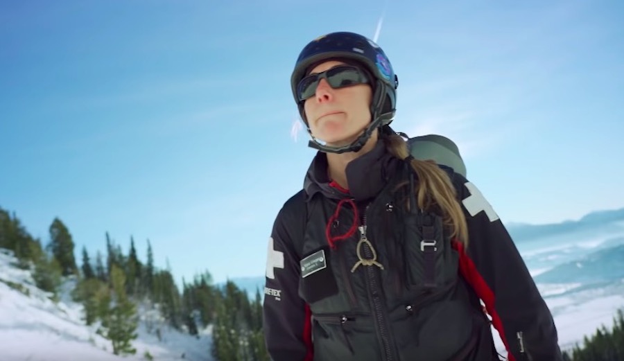 Jackson Hole's Lady Ski Patrollers