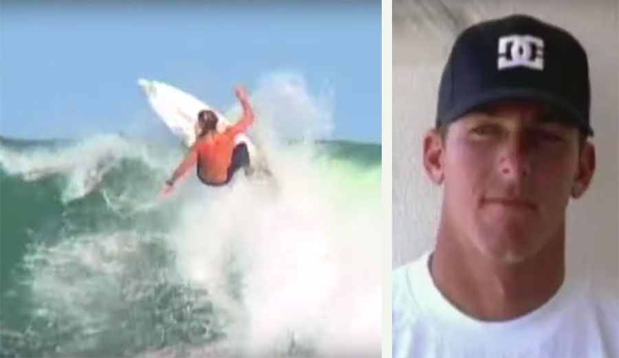 Andy Irons surfing