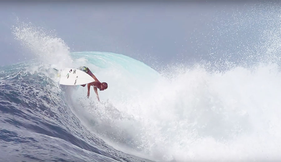 Clay Marzo surfing