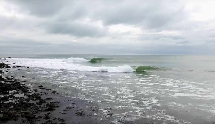 Surfing on Canada East Coast