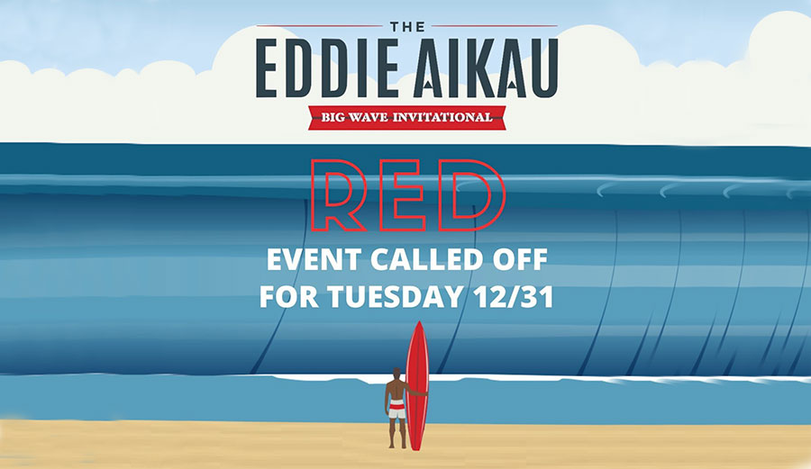 Eddie Aikau Big Wave Invitational called off