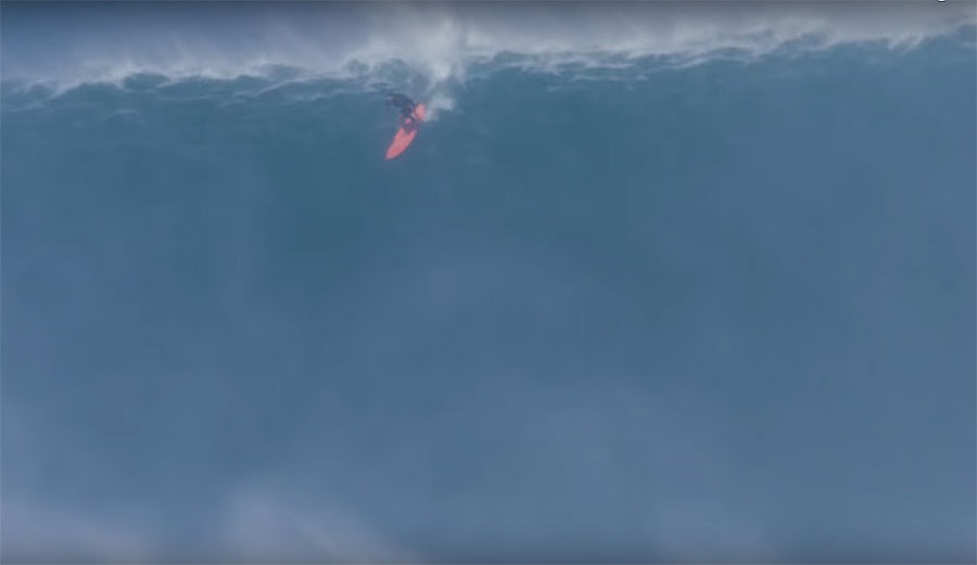Eli Olson big wave surfing