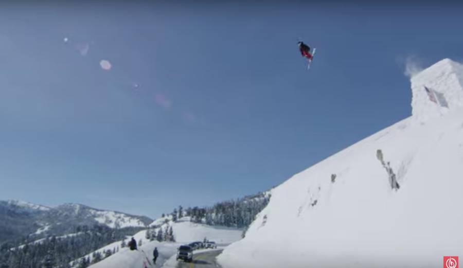 check out this massive road gap near Sun Valley