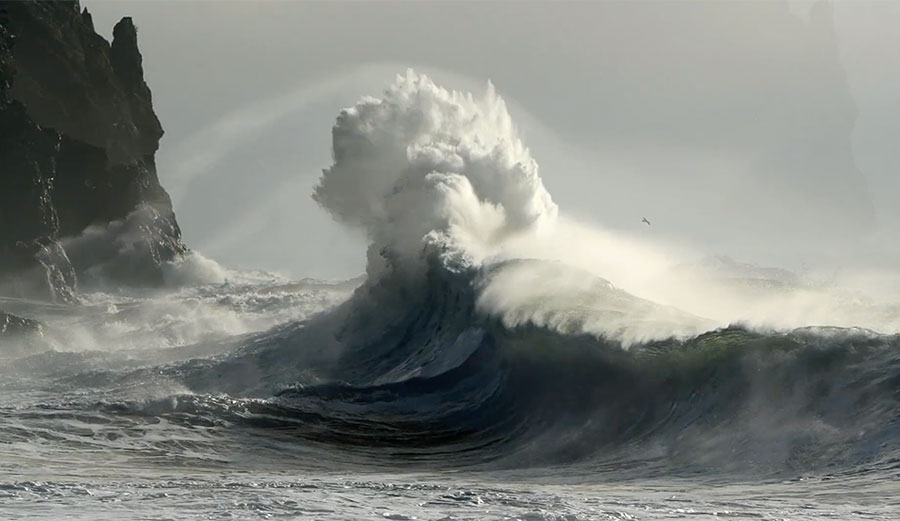 'Disquiet' Is a Strangely Hypnotic Short Film Made Entirely of Breaking Waves