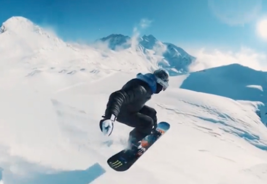 Here Are 3 Clips Where Selfie Sticks Made Snowboarding Look Completely Surreal