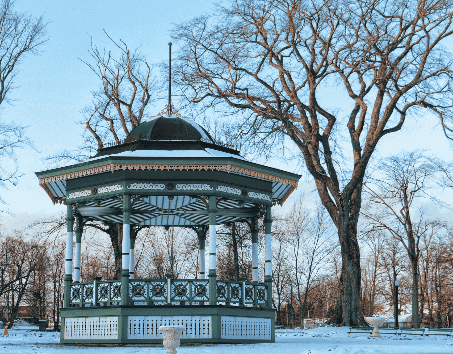 Winter at Halifax Public Gardens