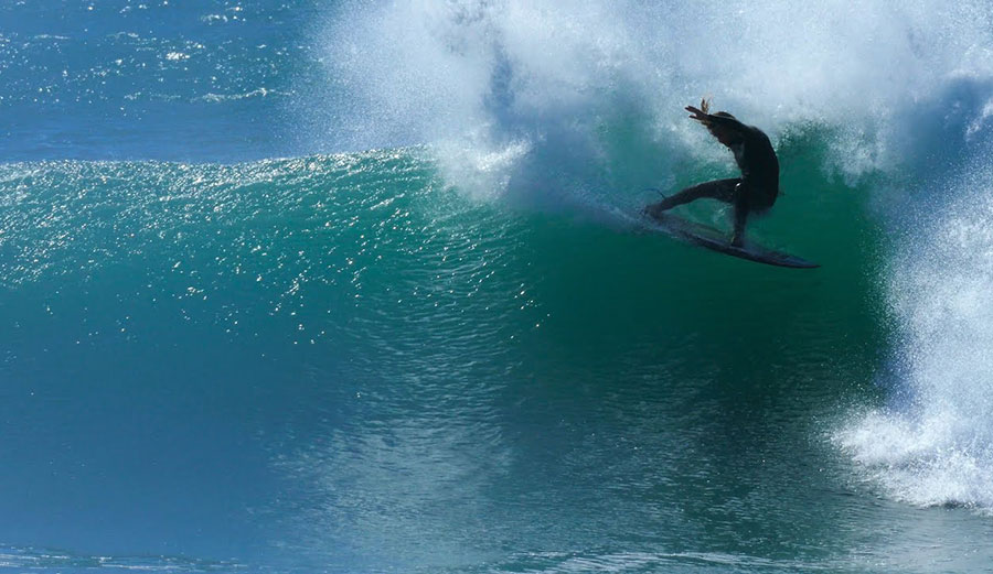 Asher Pacey surfing in Mexico