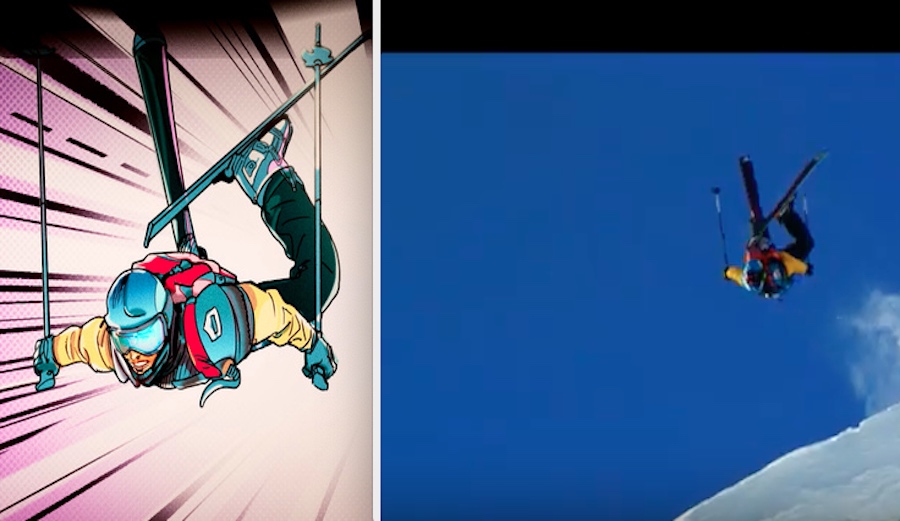 Check Out This Fusion of Art and Flight From the Freeride World Tour