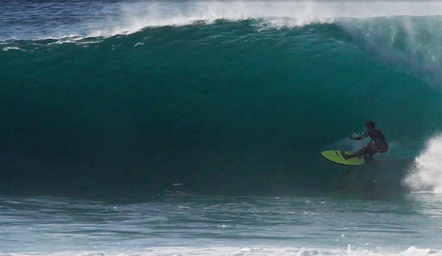 John John Florence surfing North Shore of Oahu