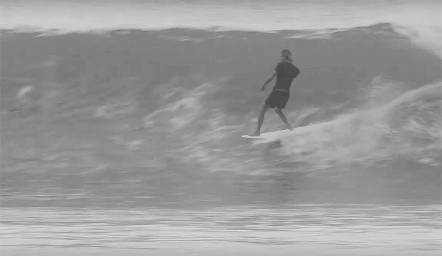 Alex Knost Bali surfing