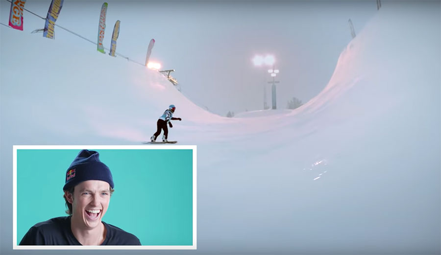 Scotty James snowboard