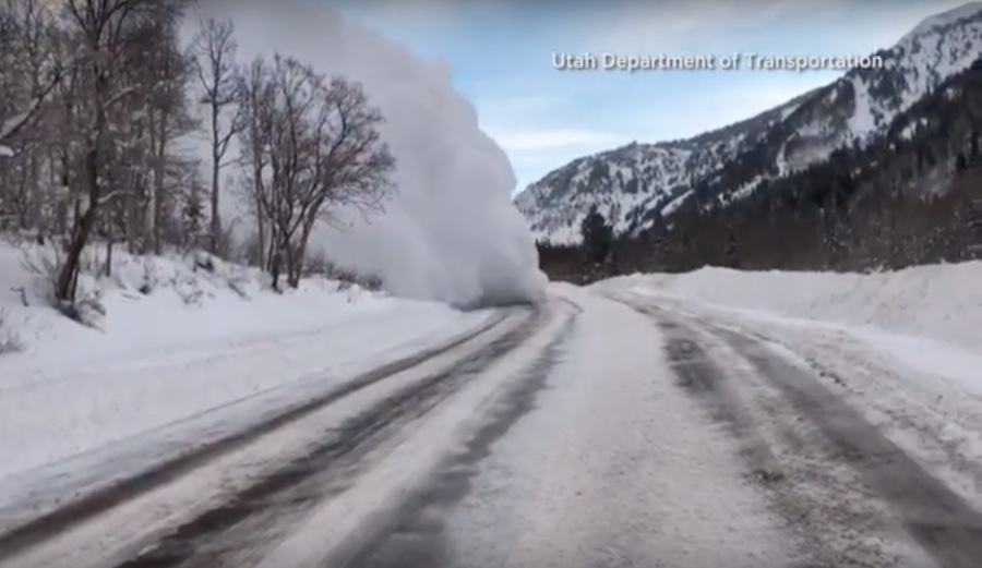 The Utah Department of Transportation Just Set Off this Massive Avalanche
