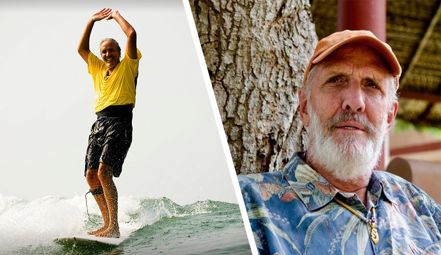 Surfing Swami surfing