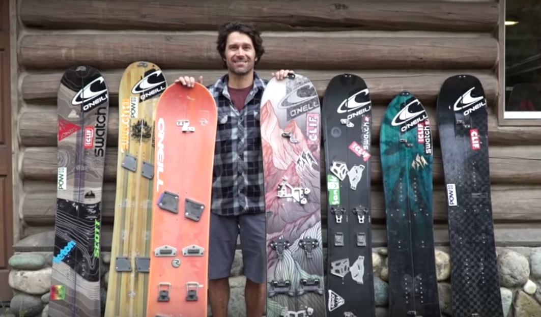 Jeremy Jones Talks About His Quiver – and Snowboarding History