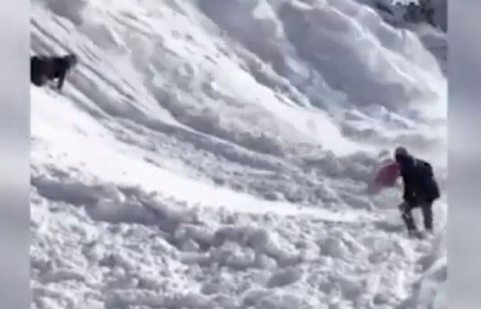 These Kids Were Just Sledding When They Set Off a Massive Avalanche