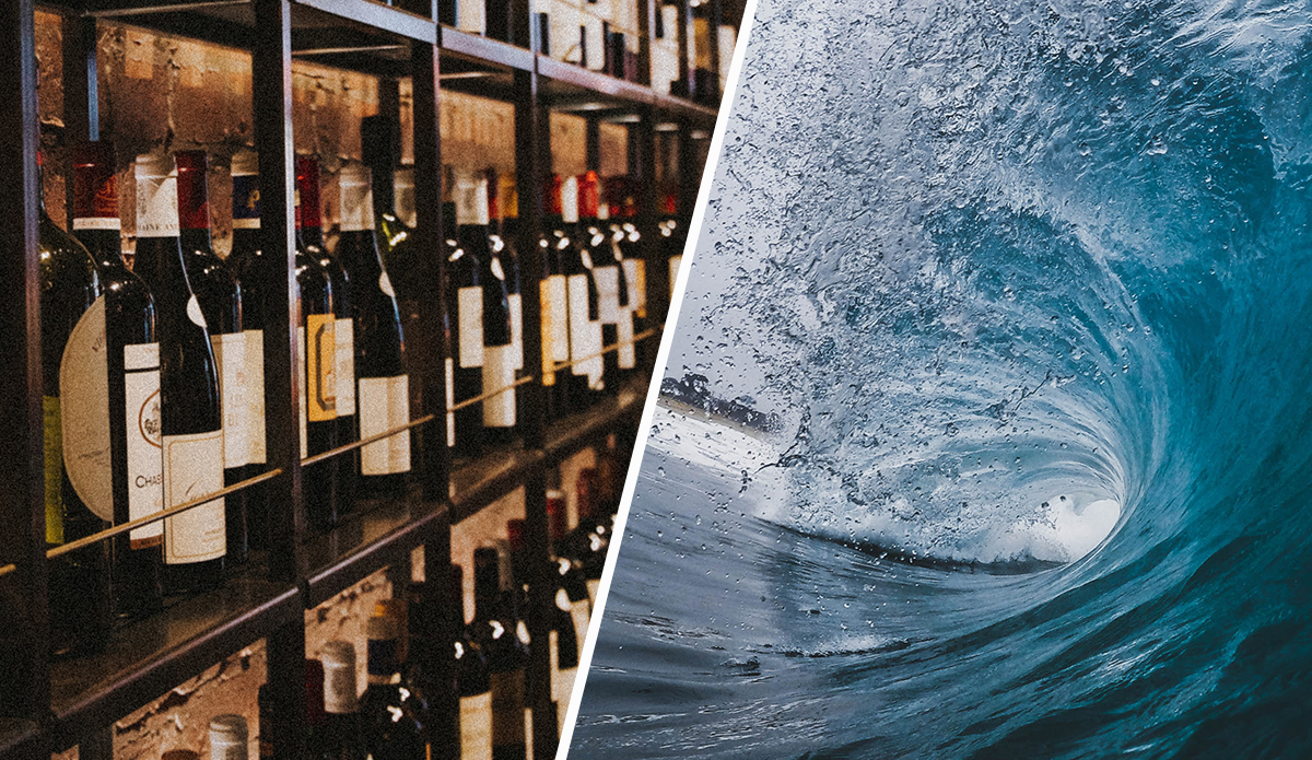 unsplash, waves, wine,
