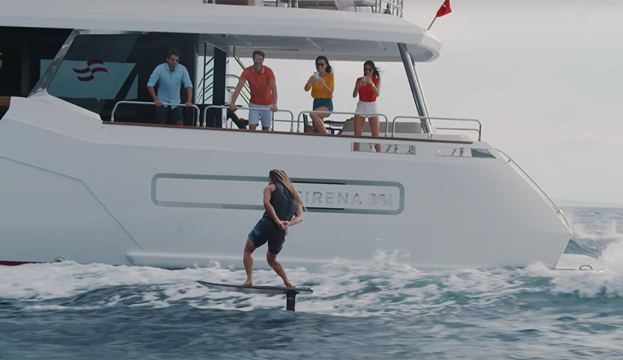 Austin Keen foil surfing