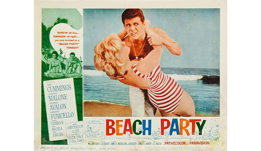 Beach Party movie poster
