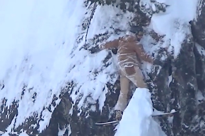 Instagrammed: Snowboarder Rescued at Whistler, Filmed Clinging to Cliff