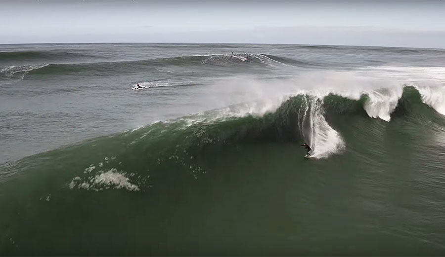Hossegor surfing