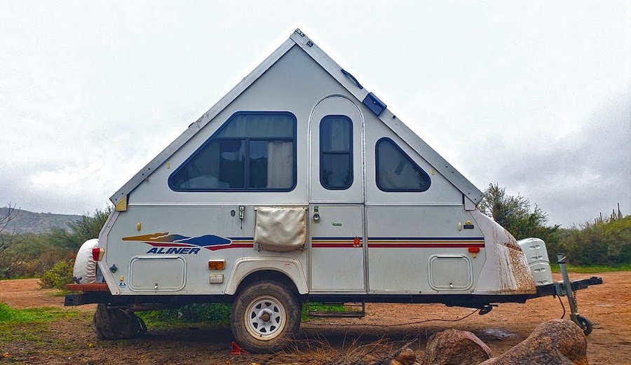 ALINER Pop-Up Campers are Still the Original Tiny-Home on Wheels; Take a Tour
