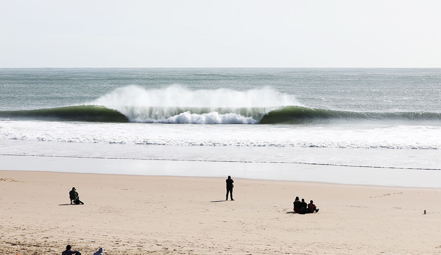 Carcavelos, Portugal surfing