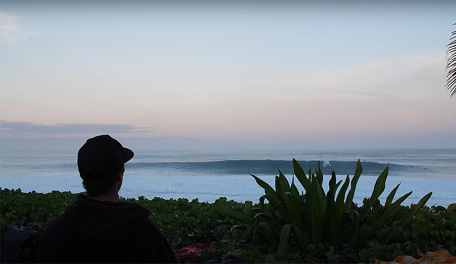 Koa Rothman at Pipeline, North Shore, Oahu
