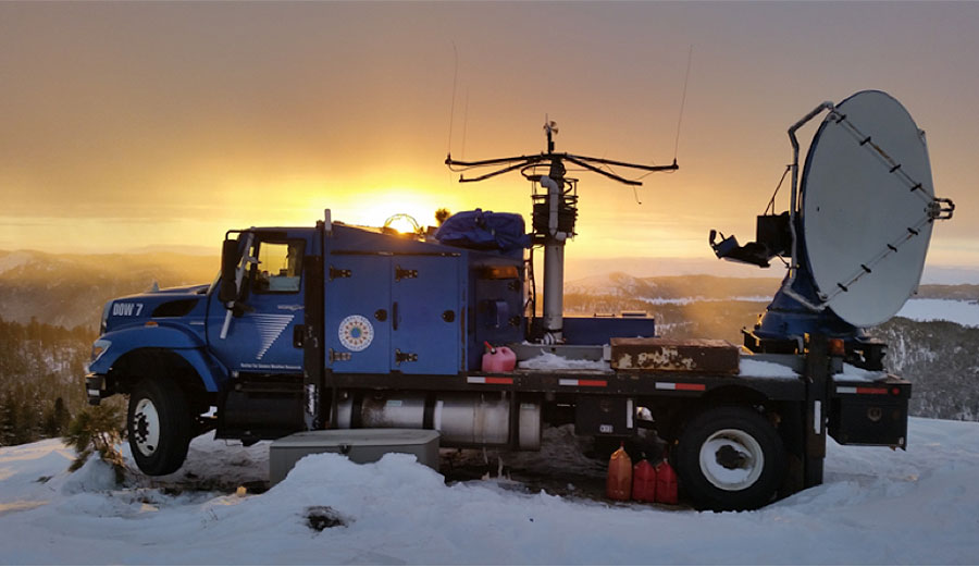 Radar truck