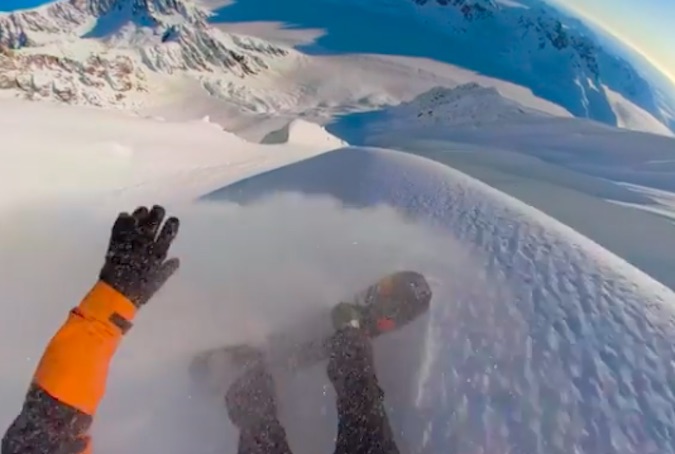 This Travis Rice Spine Line in Alaska Is Everything We Love About His Riding