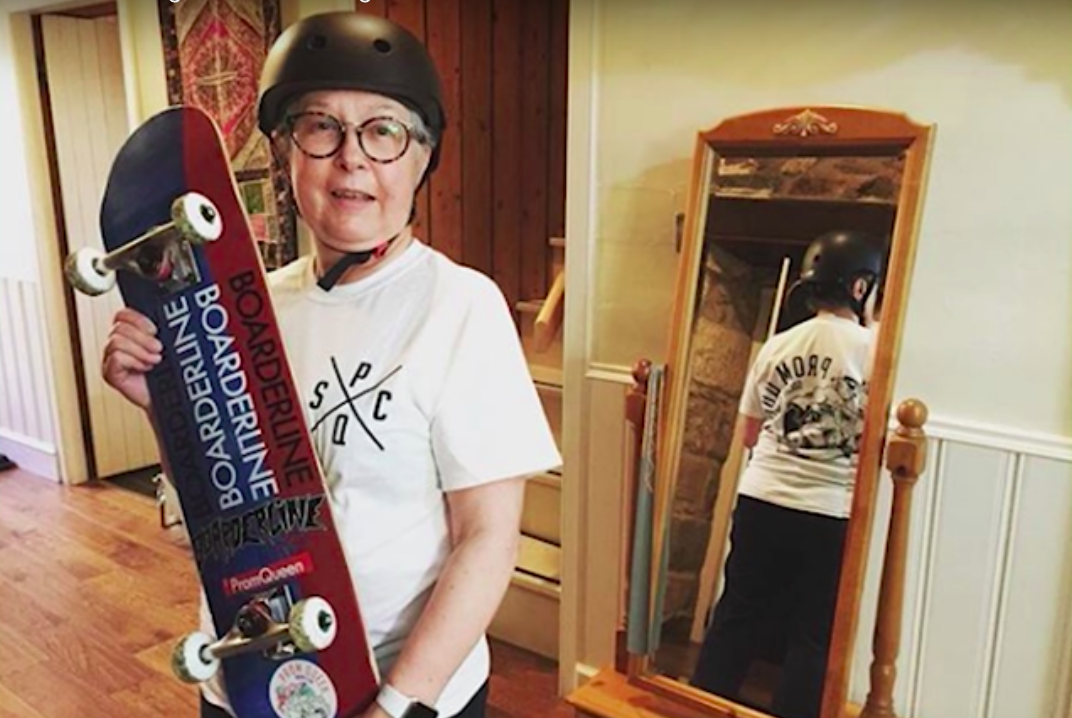 This 68-Year-Old Woman Fighting Cancer Is Learning to Skate to Help Others With the Disease