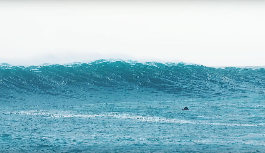 Koa Rothman surfing